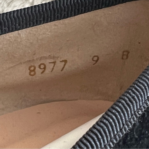 New French Sole x Nicky Hilton Black Suede Cheetah Ballet Flats Sz 9 - Picture 11 of 12